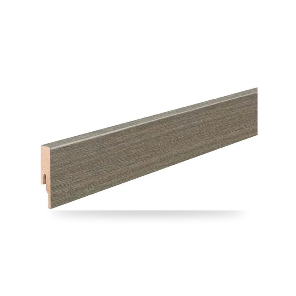 ازار حائط 16 × 80 × 2500 مم لون خشب البلوط