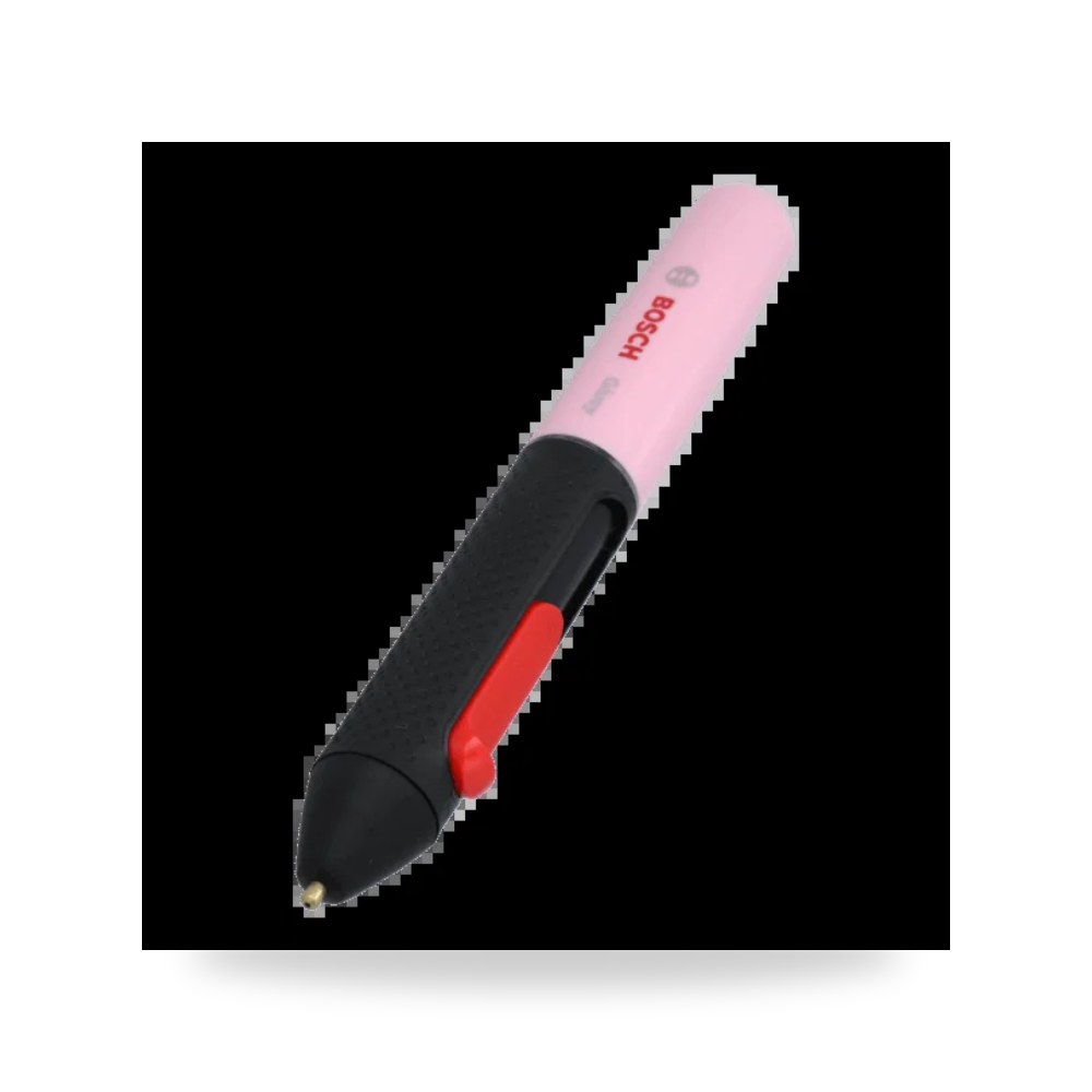 قلم صمغ وردي مع شاحن USB 2 بطاريةAA