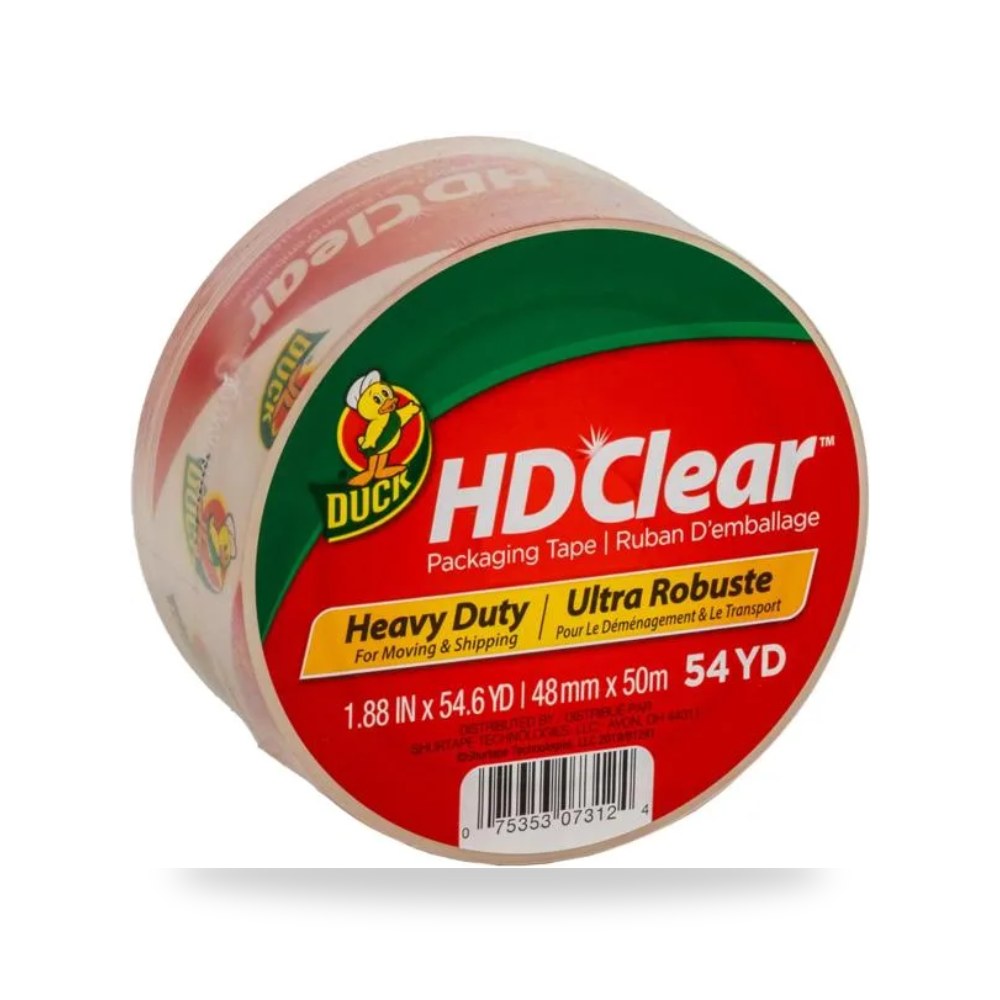 داك شريط تغليف شفاف HD شديد التحمل شفاف 48 مم