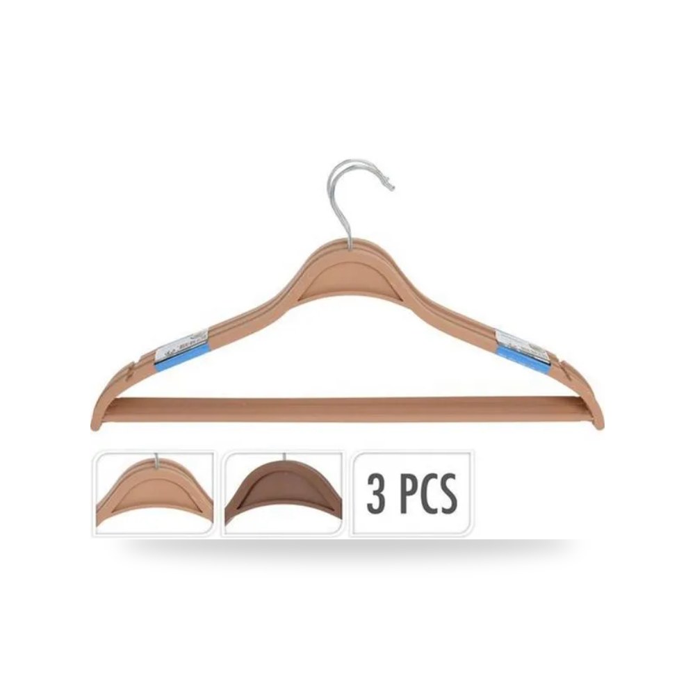 طقم علاقات ملابس بولي بروبيلين معاد تدويره 3