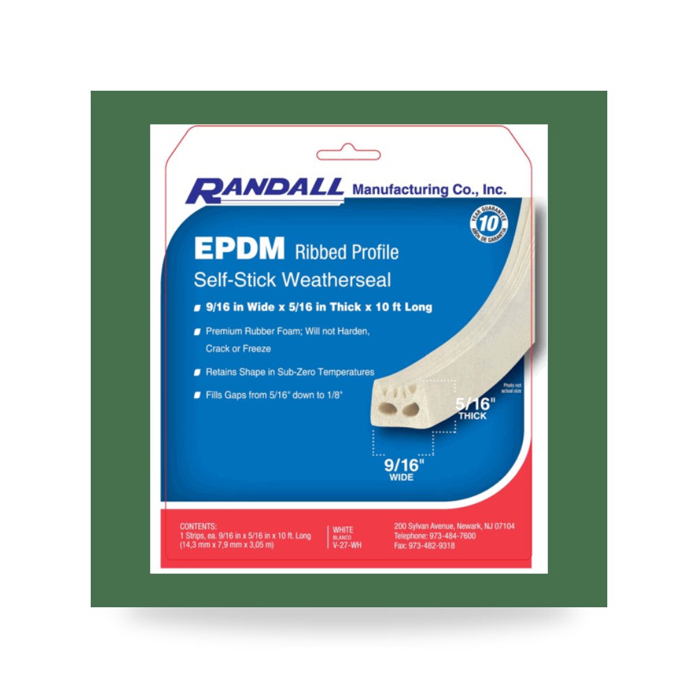 راندل سدادة طقس من فوم المطاط EPDM بتصميم