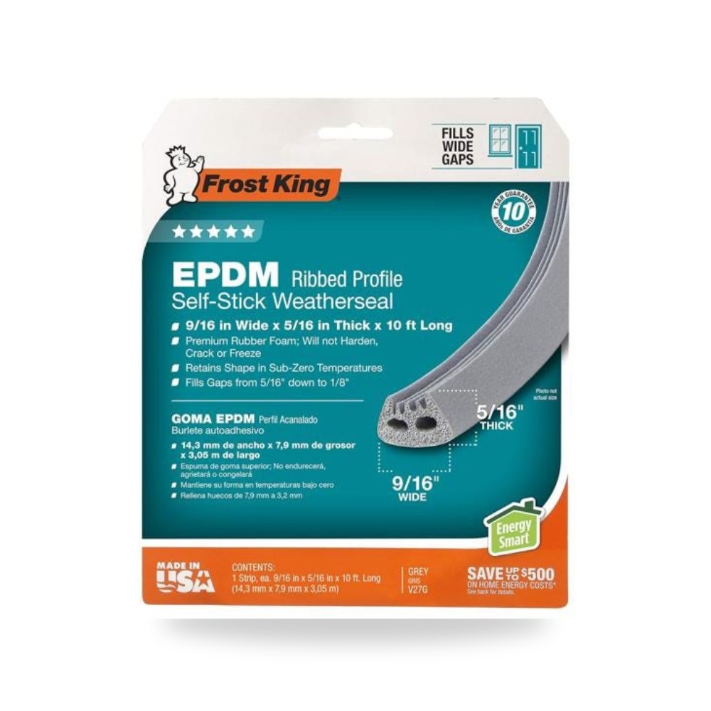 فروست كينج شريط عزل مطاط EPDM ذاتي اللصق