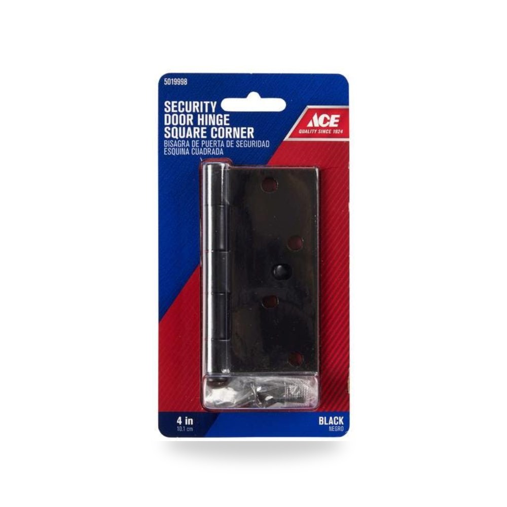 إيس (Ace Hardware) - طقم مفصلات أبواب ونوافذ شديدة التحمل من الصلب مقوى معالج ضد الصدأ