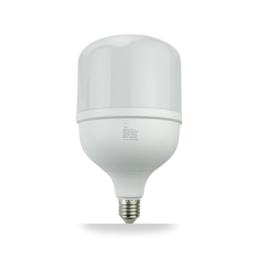 لمبة ابيض 50 واط BULB مقاس 125 × 220 مم أبيض