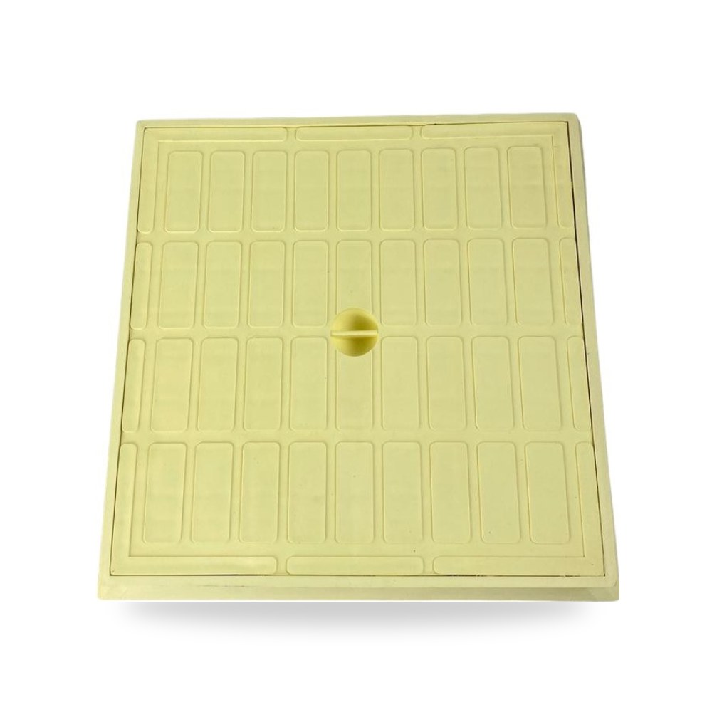 غطاء تفتيش بلاستيك 30×30 بيج