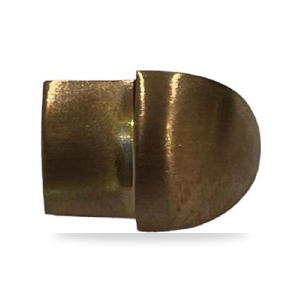 زاوية كورنر ستانلس ستيل 304 نصف دائرية (مبروم) مقاس 12 مم لون ذهبي وردي فاخر (Rose Gold)