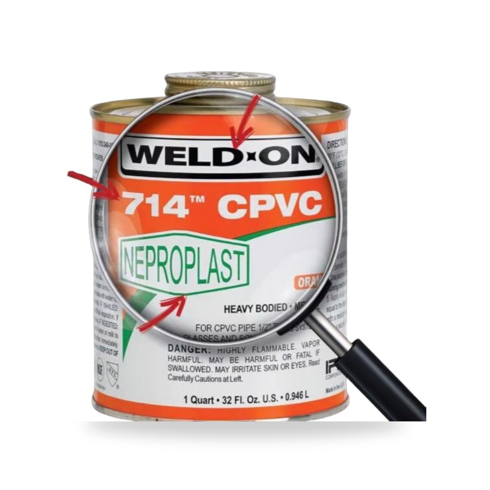 غراء مواسير حار1 - 8 كجم WELD.ON 714tm نيبرو