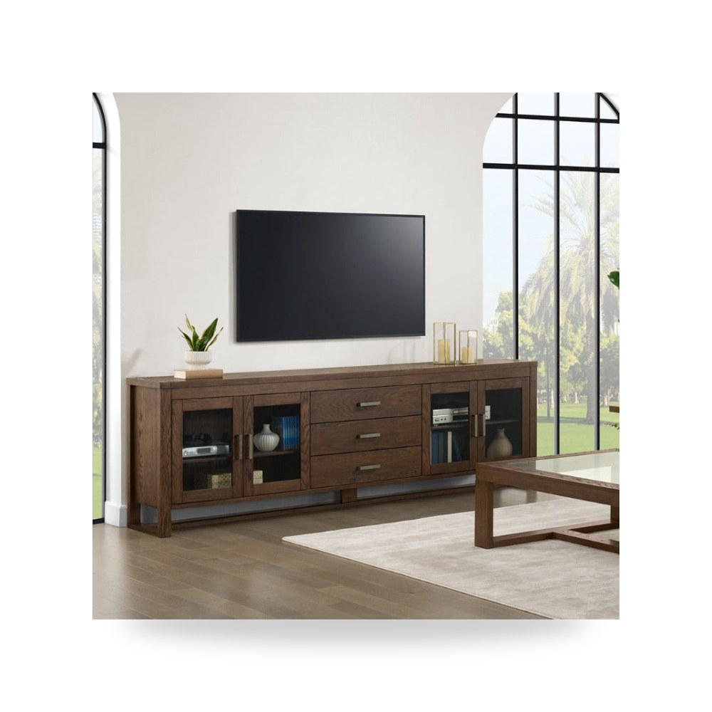 وحدة تلفزيون زجاج Layali موديل BF-291025-001