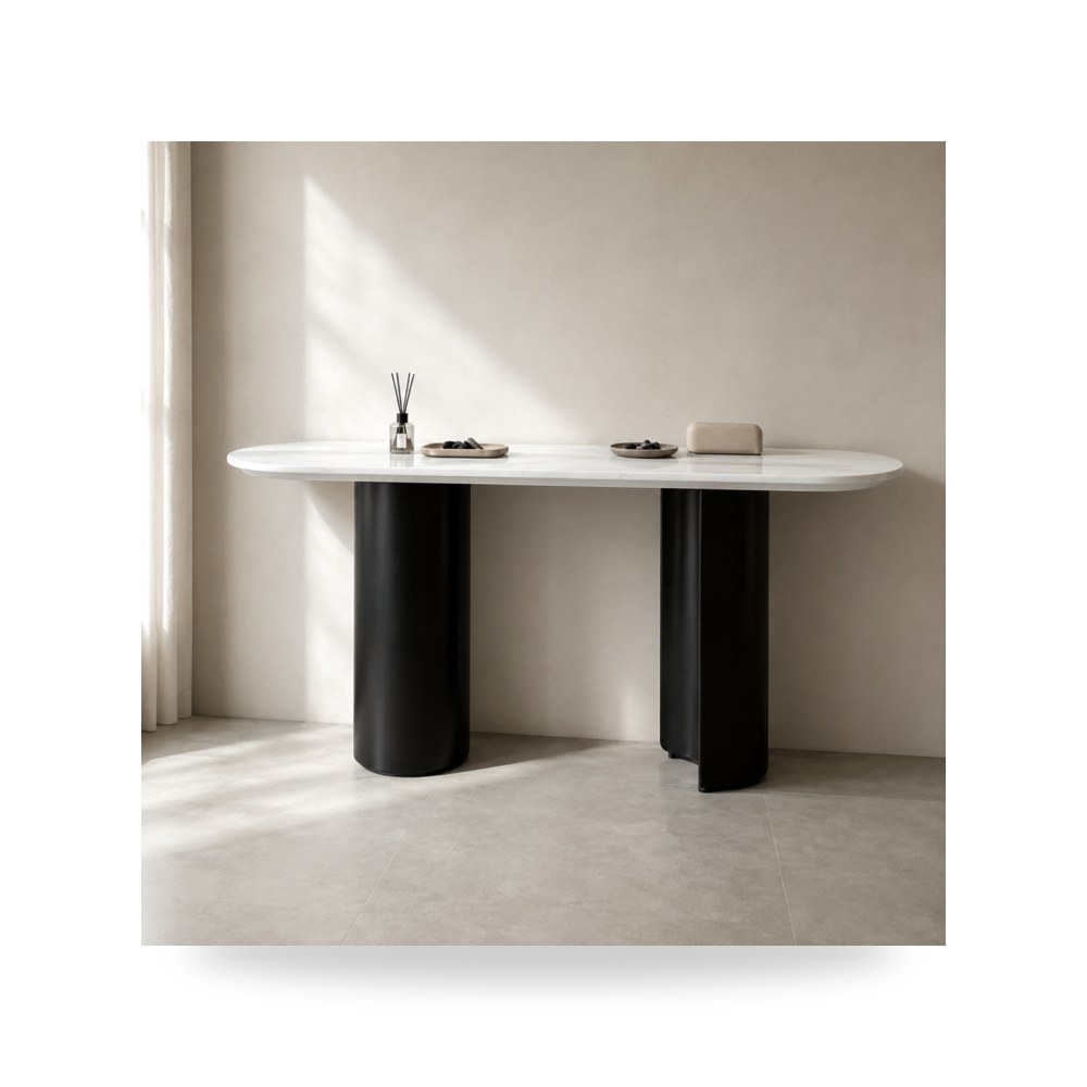 طاولة طعام أسود روتس موديل R2278