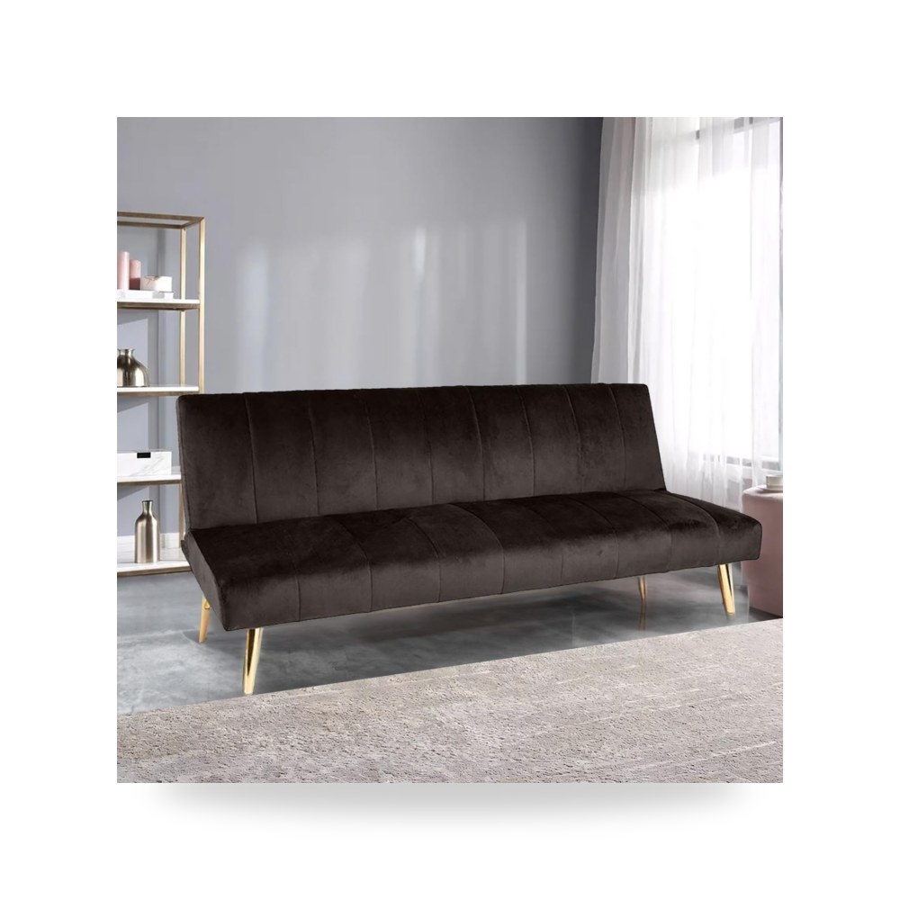 أريكة سرير كتان بني Celine Dark In House موديل LV4143S-204419 In-House