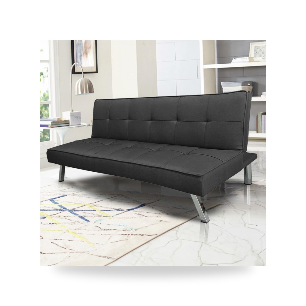 أريكة سرير كتان رمادي Sandi Dark In House موديل LV319-204424 In-House