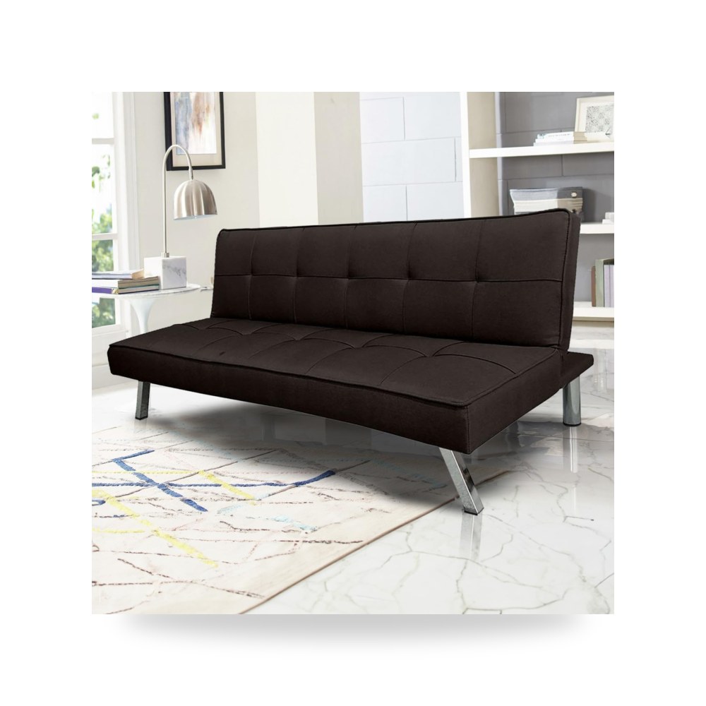أريكة سرير كتان بني Sandi Dark In House موديل LV319-204419 In-House