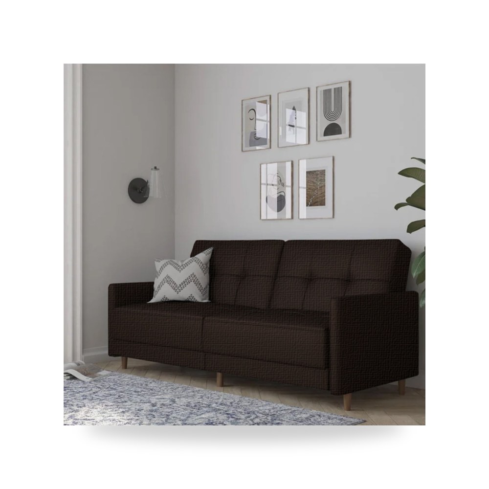 أريكة سرير كتان بني Leen Dark In House موديل 91200106204419 In-House