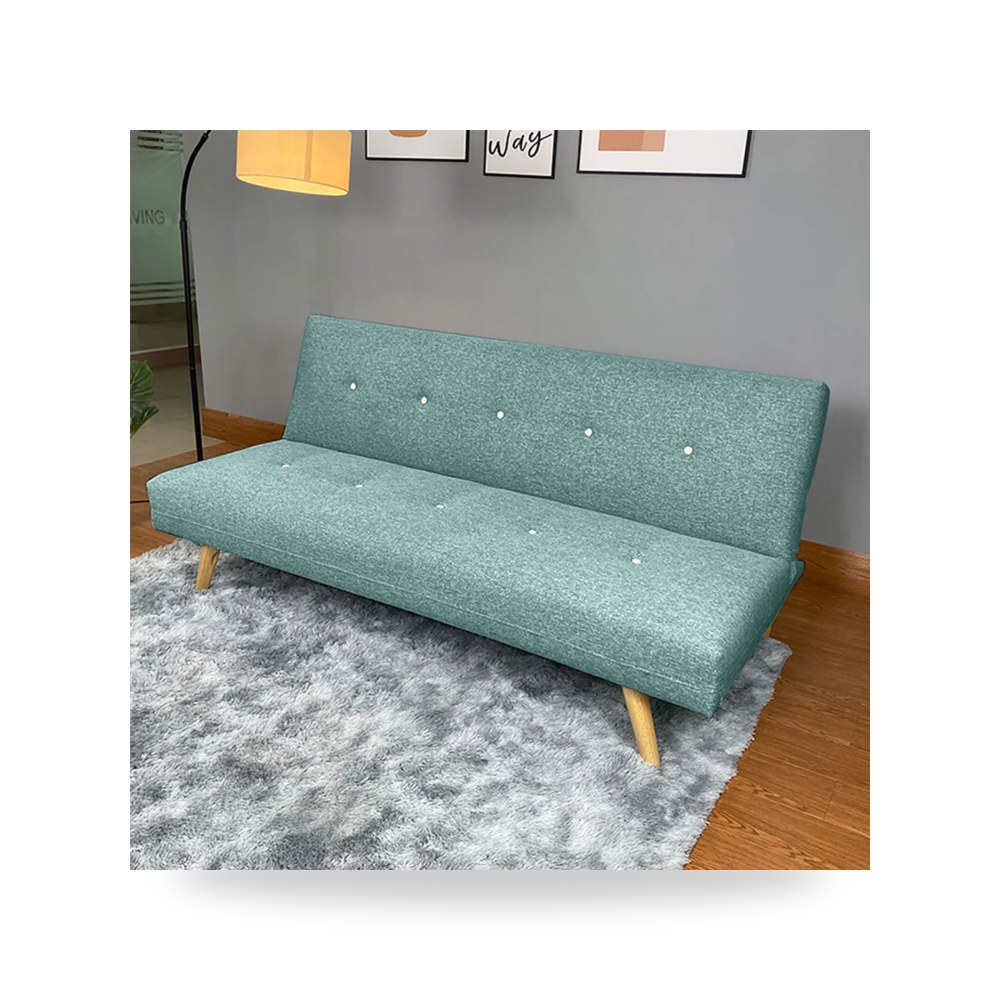 أريكة سرير قطيفة أحمر Aimar Turquoise In موديل LV3409-202619 In-House