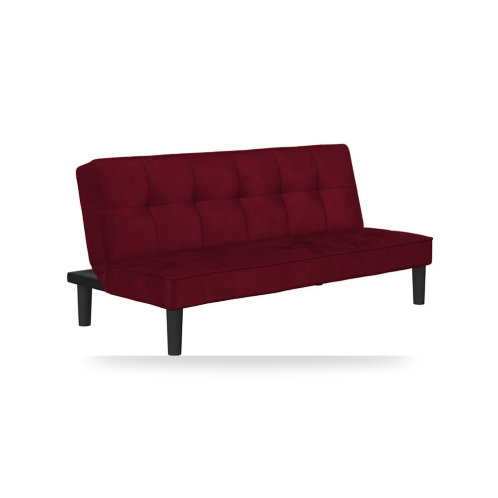 أريكة سرير قطيفة أحمر Yoomi Burgundy In House موديل 91200092202625 In-House