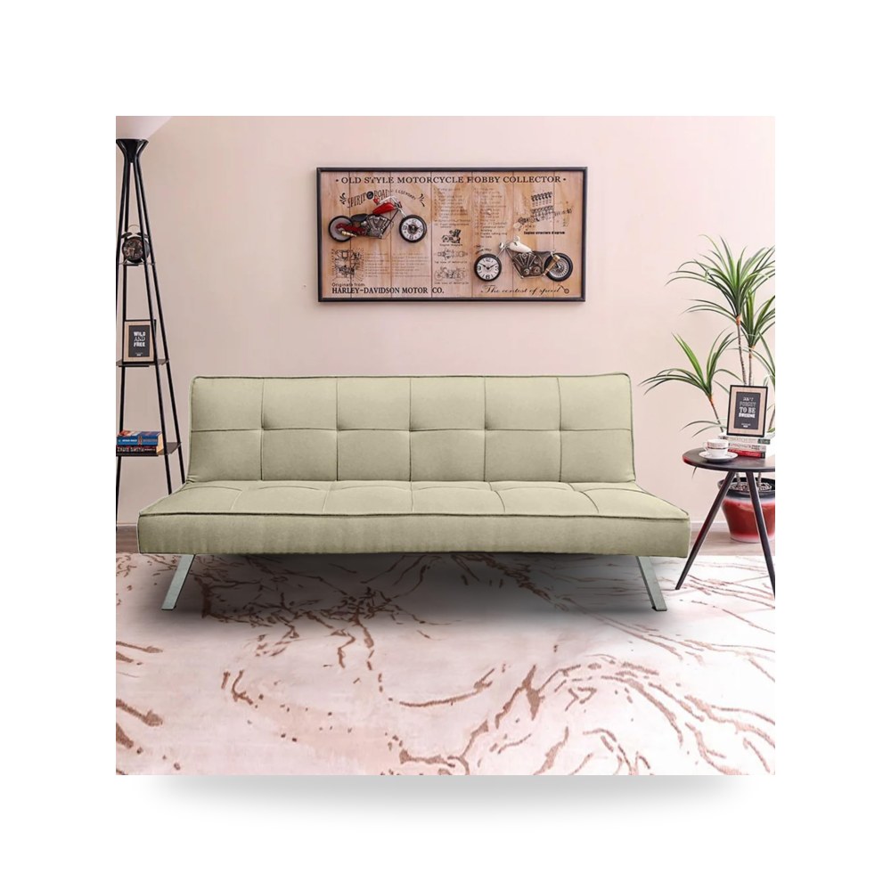 أريكة سرير قطيفة بيج Sandi 35 كجم In House In-House