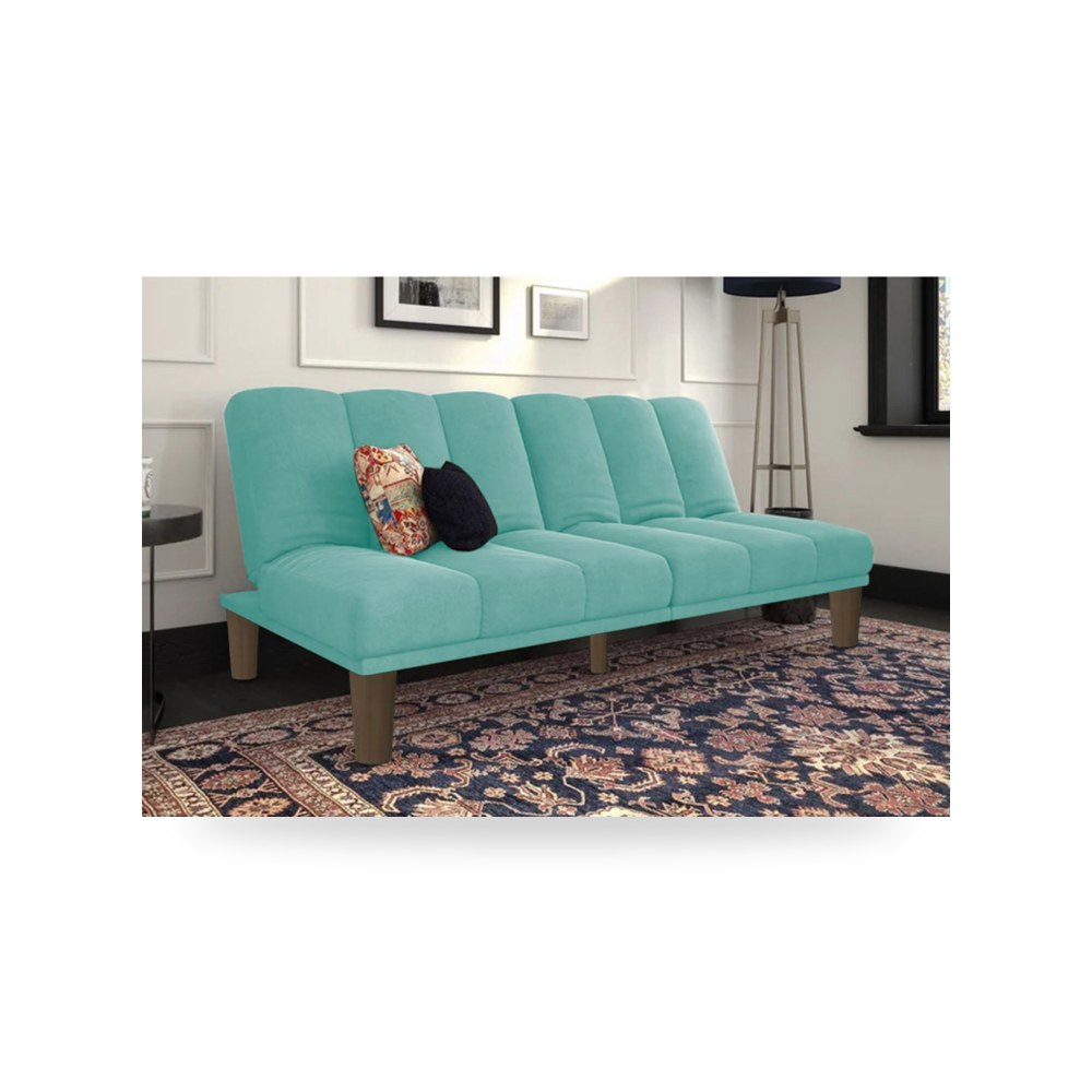 أريكة سرير قطيفة أحمر Sana Turquoise In House موديل 91200111202619 In-House