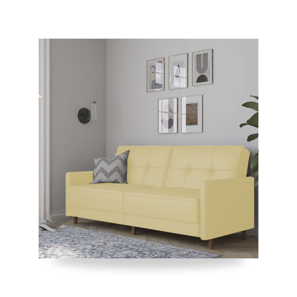 أريكة سرير قطيفة عاجي Leen Dark In House موديل 91200106202604 In-House