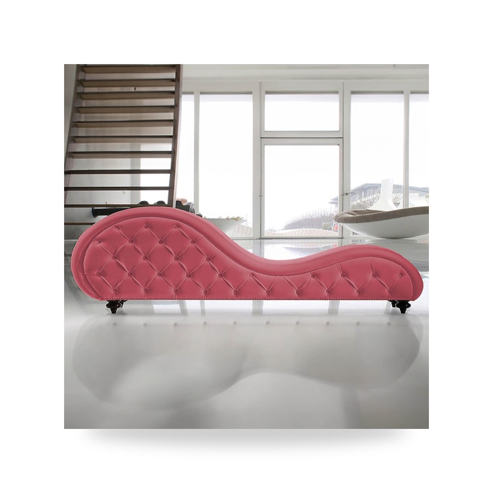 أريكة قطيفة وردي In House موديل CHLG00202615 In-House