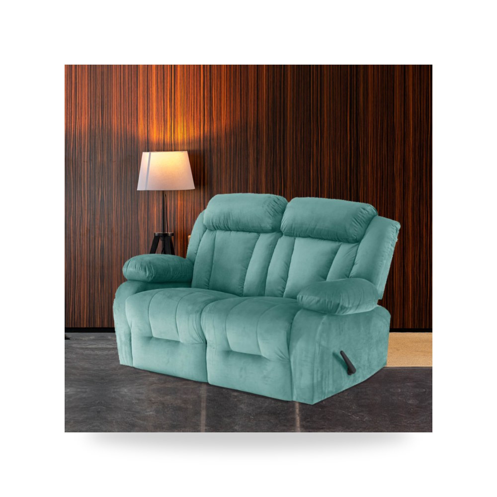 كرسي استرخاء مريح - كرسي استرخاء قطيفة NZ50 Turquoise In House - من In-House