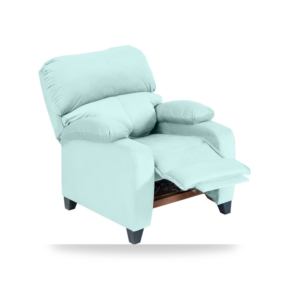 كرسي استرخاء قطيفة Classic NZ71 Turquoise In In-House