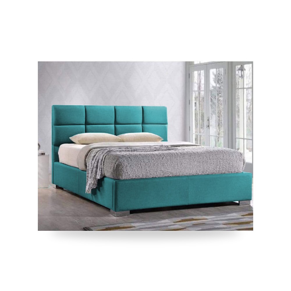 سرير نوم فاخر - هيكل سرير قطيفة Las Palmas Turquoise 200×150 - من In-House