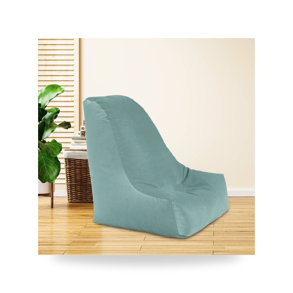 كرسي جلوس بتصميم أنيق - كرسي قطيفة Harvey Turquoise Small In House - من In-House