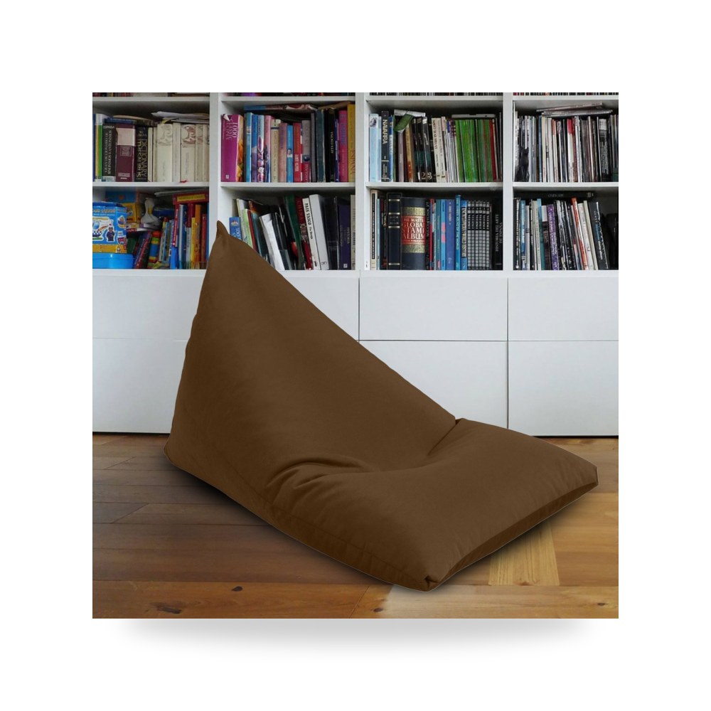 كرسي استرخاء مريح - كرسي استرخاء مخمل بني In House موديل - من In-House - طراز BB001202611