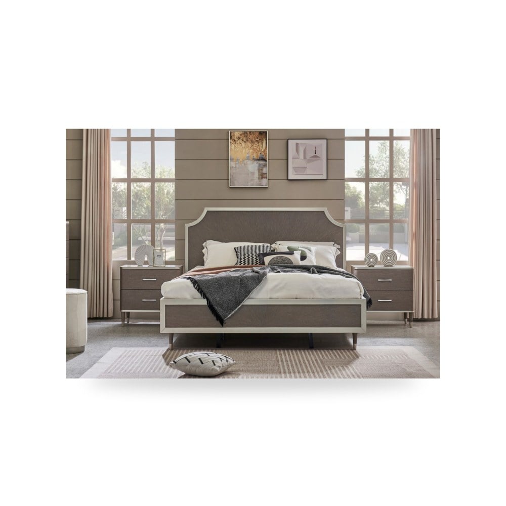 أثاث غرف نوم وأسرّة - طقم غرفة نوم موديل GF 859 - طراز GF-859-KINGSET