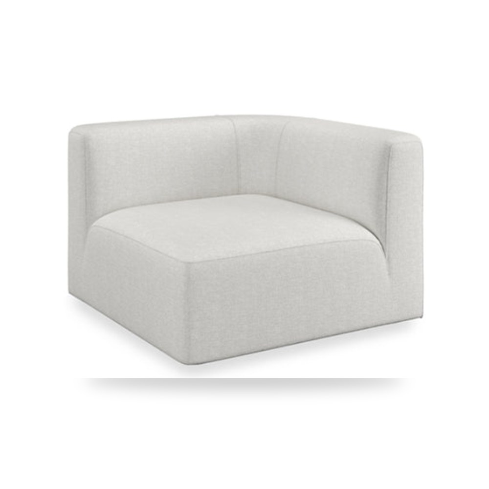 أثاث غرف نوم وأسرّة - عاجي RHYTHM CORNER Caracole - طراز UPH-425V-CR2-A