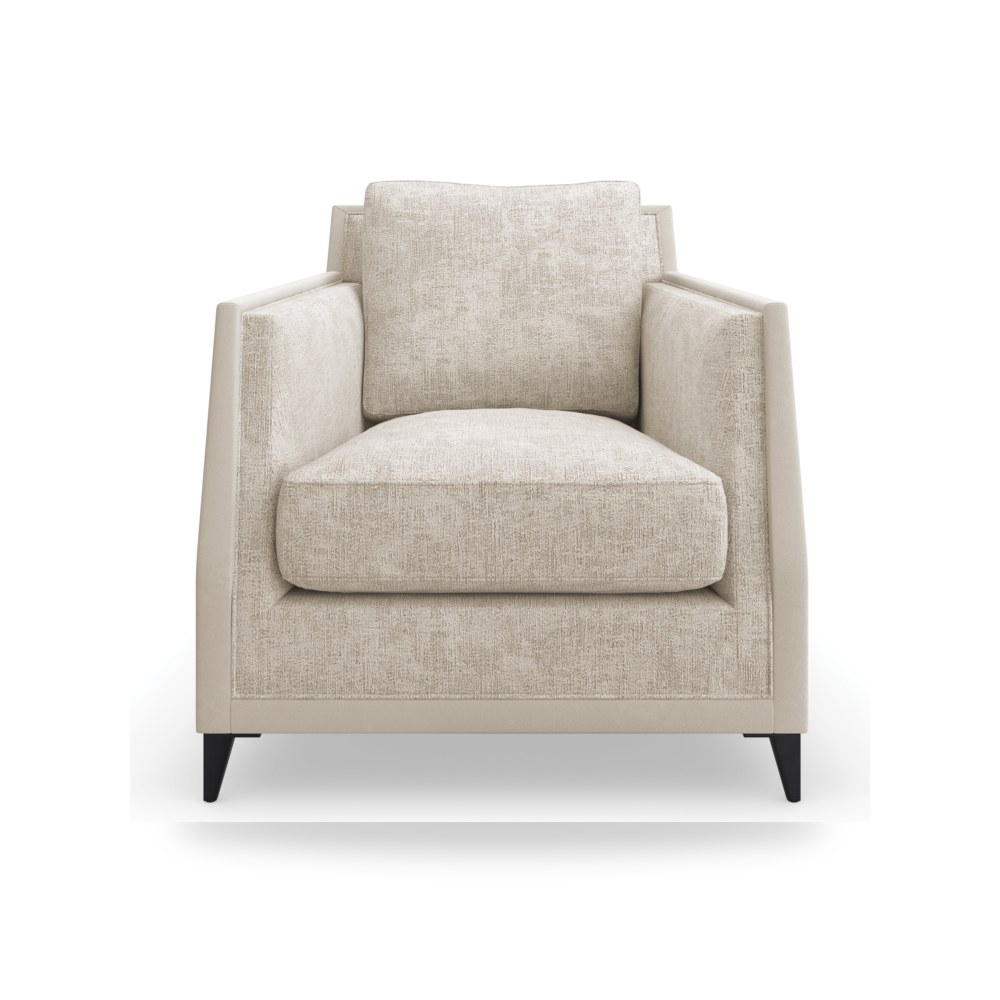 كرسي جلوس بتصميم أنيق - كرسي LIMITLESS CHAIR ECRU Caracole - طراز UPH-025V-032-B