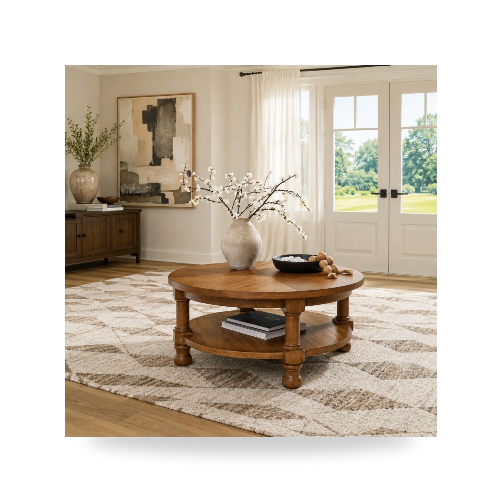 طاولة قهوة آشلي Ashley Furniture موديل T614 8 موديل T614-8