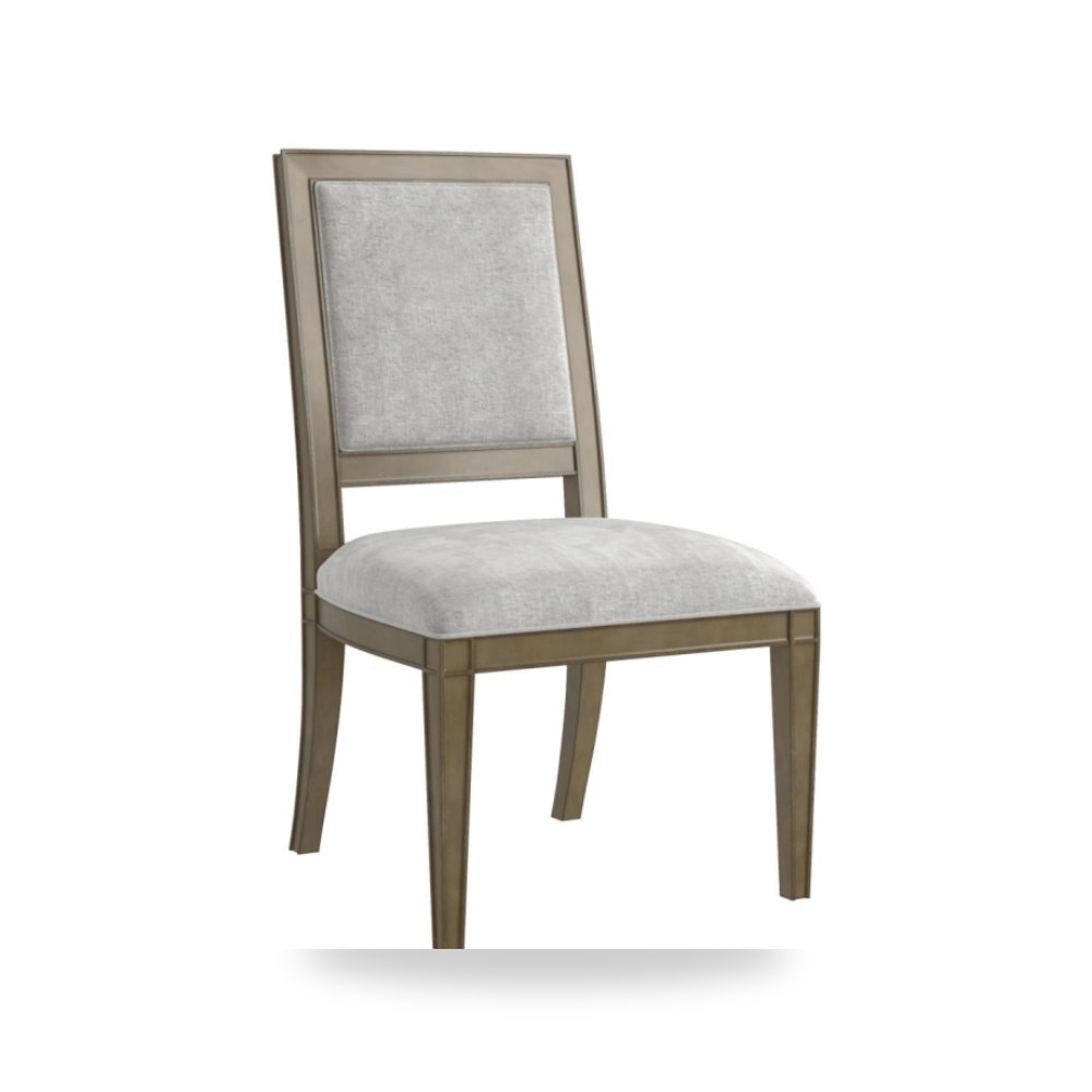كرسي طعام فاخر - كرسي طعام أزرق A.R.T. Furniture موديل 361206 - طراز 361206-7005