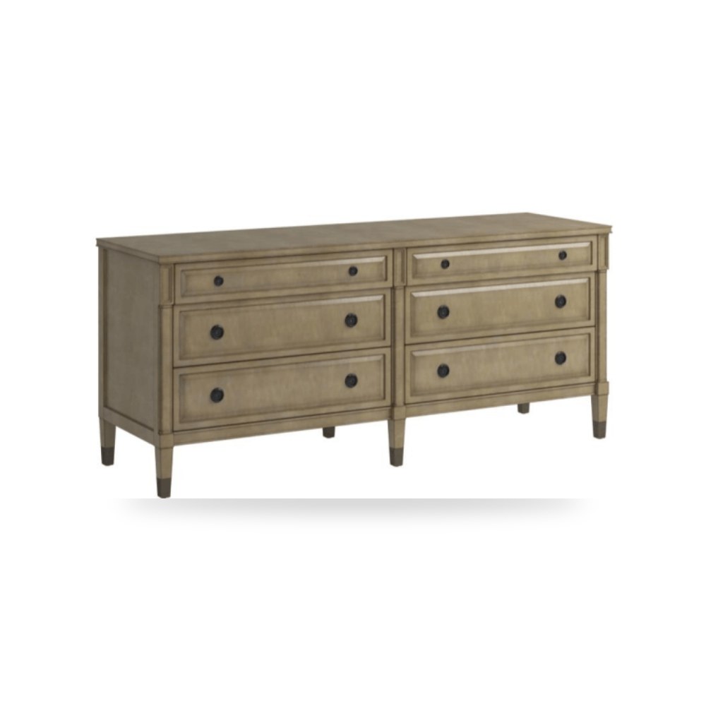 وحدة أدراج وكومودينة غرف نوم - تسريحة دريسر أزرق A.R.T. Furniture - طراز 361130-7005