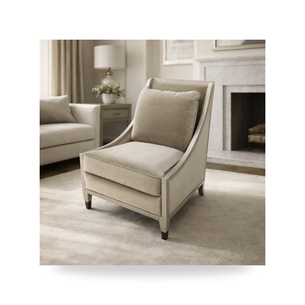 كرسي جلوس بتصميم أنيق - كرسي A.R.T. Furniture موديل 161503 7127AB - طراز 161503-7127AB