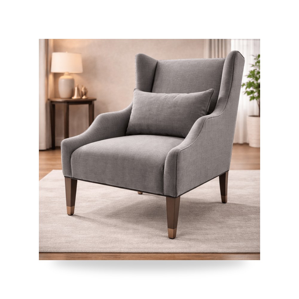 كرسي جلوس بتصميم أنيق - كرسي أزرق A.R.T. Furniture موديل 161514 - طراز 161514-7005AA
