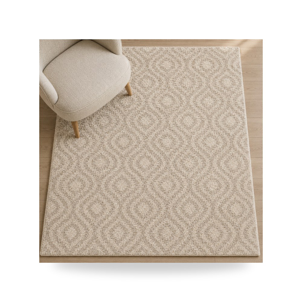 أثاث غرف نوم وأسرّة - إضاءة بيج Breda 240×340 - طراز 1524 - LH3-WL