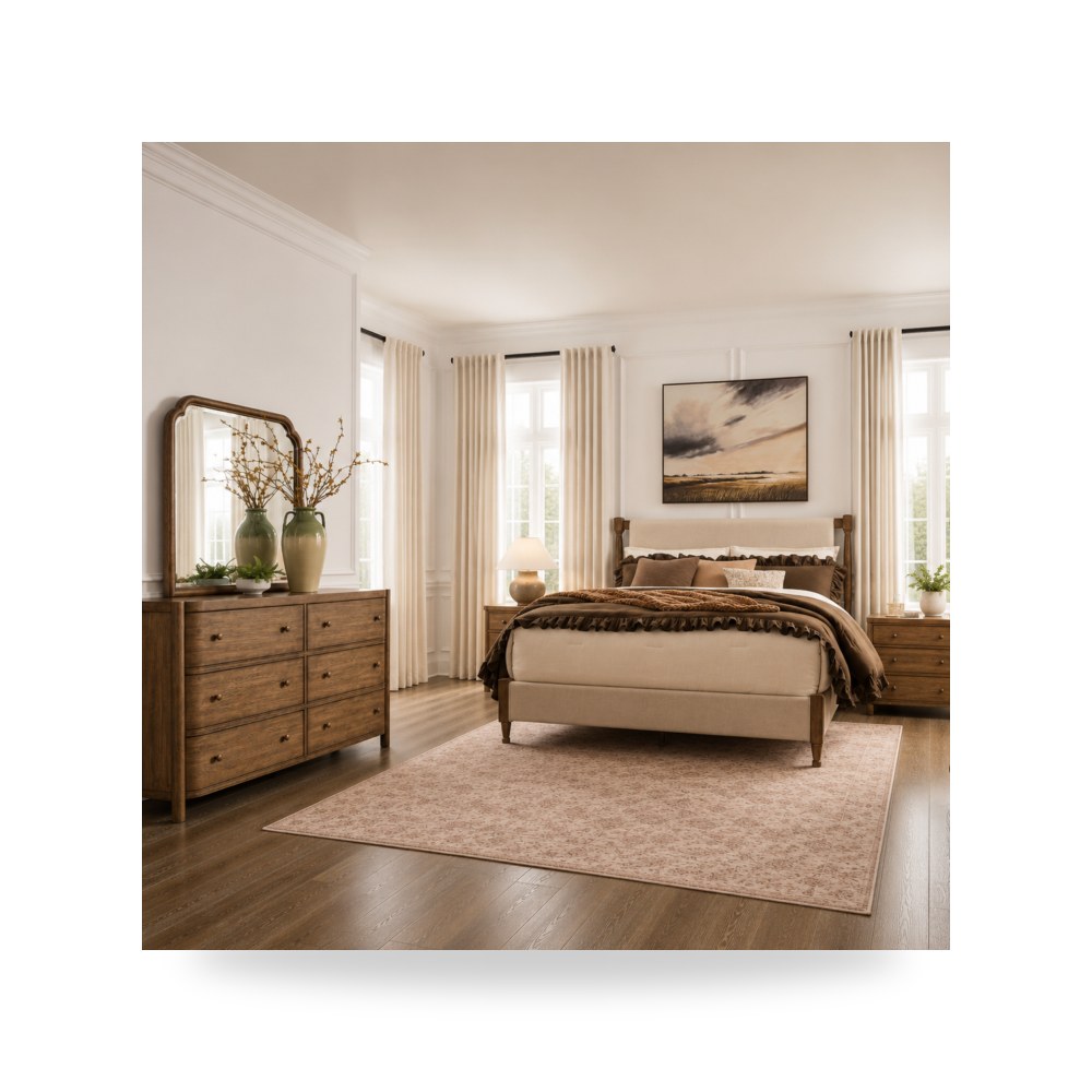 أثاث غرف نوم وأسرّة - طقم غرفة نوم Ashley موديل B859 Kingset