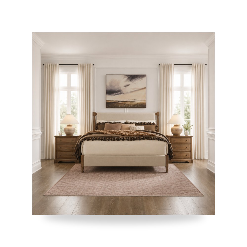 سرير نوم فاخر - سرير نوم Ashley موديل B859 Kingbed