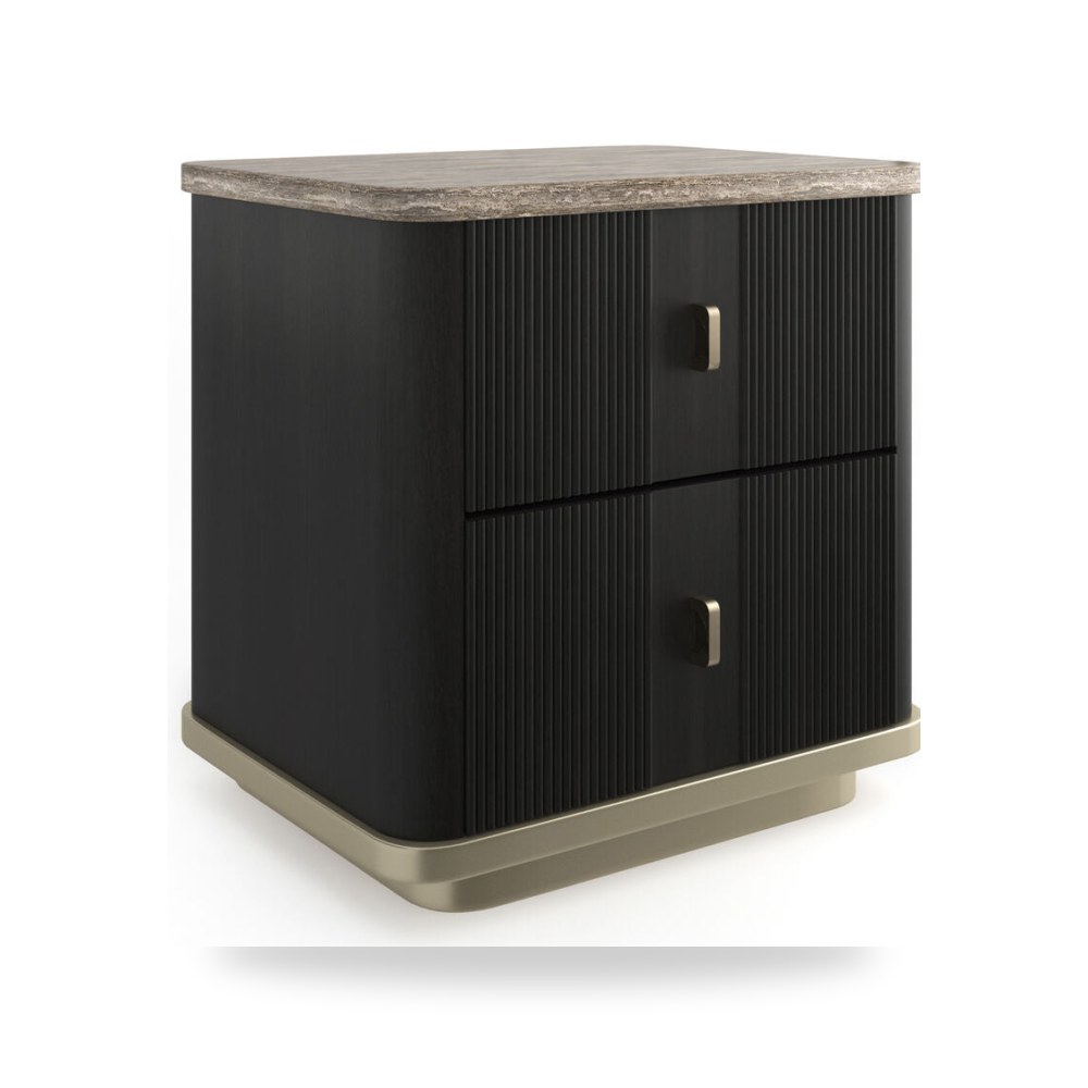سرير نوم فاخر - كومودينو سرير Caracole موديل CLA 425V 061 - طراز CLA-425V-061