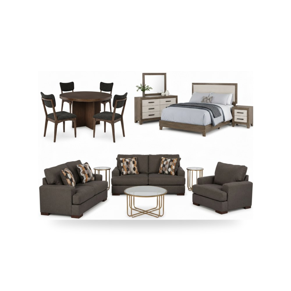 طقم كنب غرفة معيشة آشلي Ashley Furniture موديل 12399 Full موديل 12399-Full-House Ashley