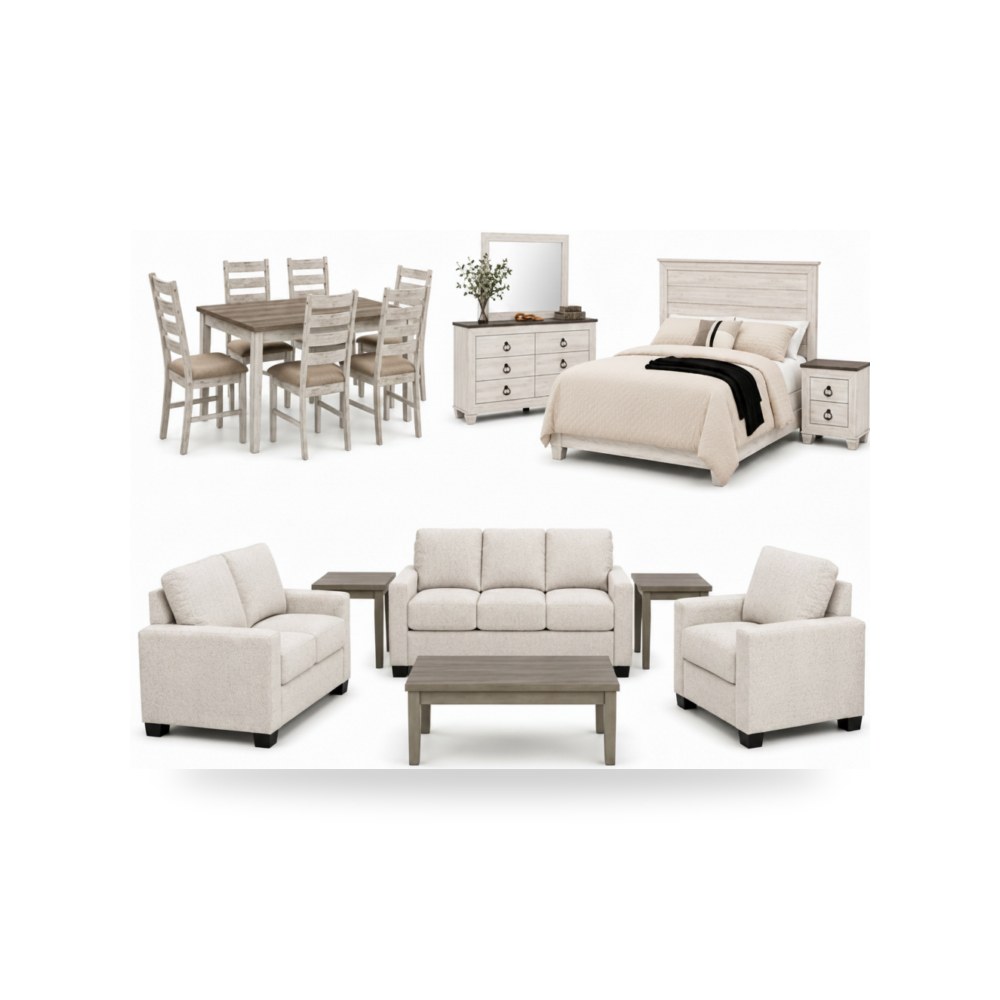 طقم كنب غرفة معيشة آشلي Ashley Furniture موديل 69071 Full موديل 69071-Full-House Ashley