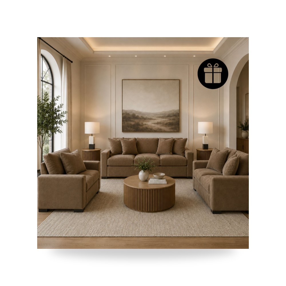 طقم كنب غرفة معيشة أسود آشلي Ashley Furniture موديل 73610 موديل 73610-ALG-24-026 Ashley