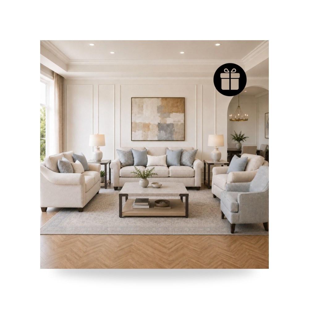 طقم كنب غرفة معيشة آشلي Ashley Furniture موديل 94540 T383 موديل 94540-T383-113 Ashley