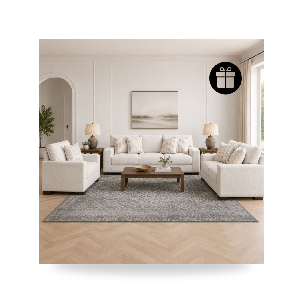طقم كنب غرفة معيشة آشلي Ashley Furniture موديل 80104 موديل 80104-88011 - SP9-ZS Ashley