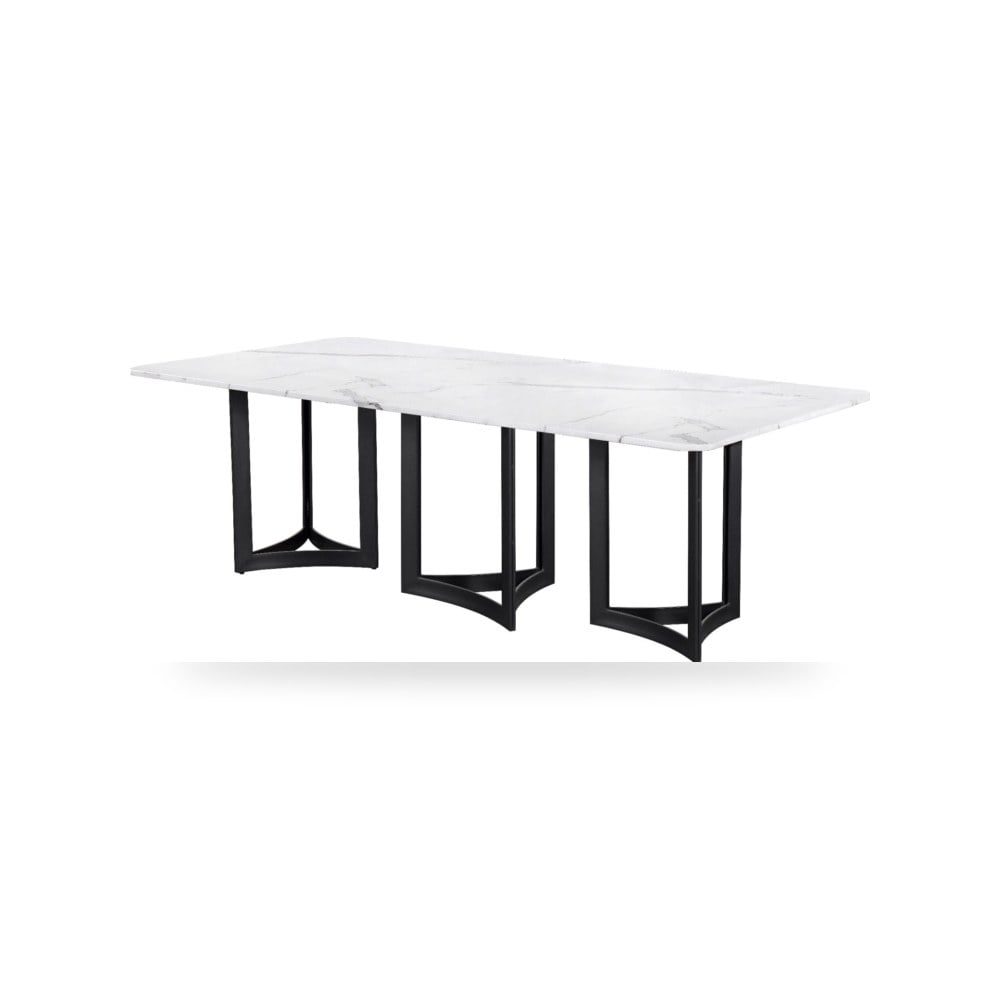 طاولة طعام فاخرة فاخر روتس للأثاث - موديل Alexa-350-WM-BLB