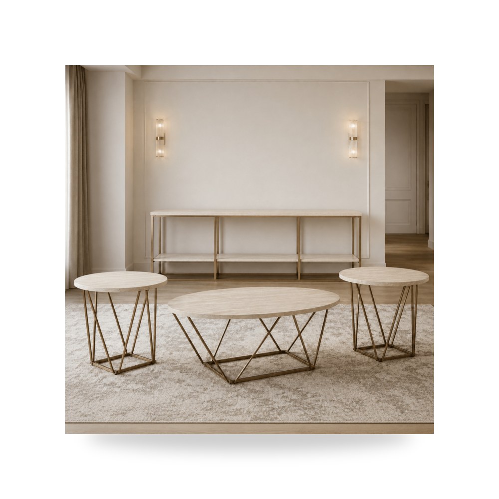 طاولة تلفزيون Tarica آشلي Ashley Furniture موديل T385-TV-Set