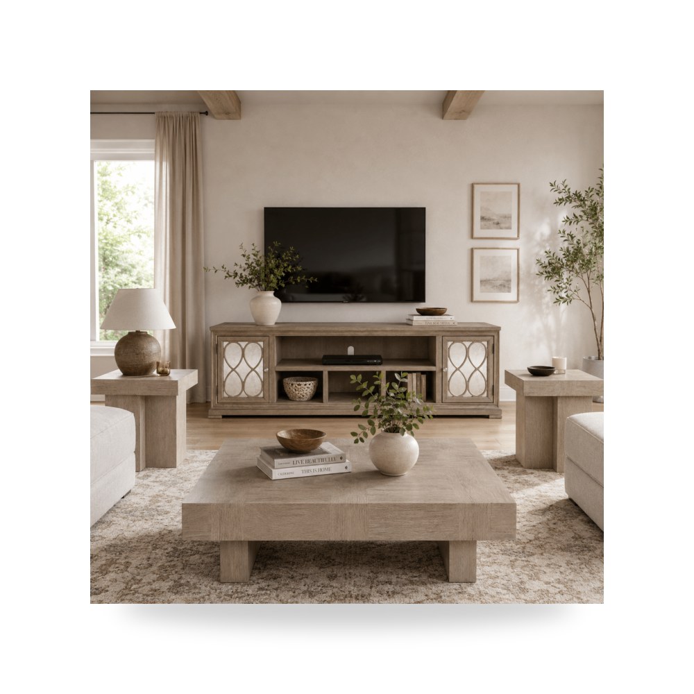 طاولة تلفزيون Jorlaina آشلي Ashley Furniture موديل T922-TV-Set
