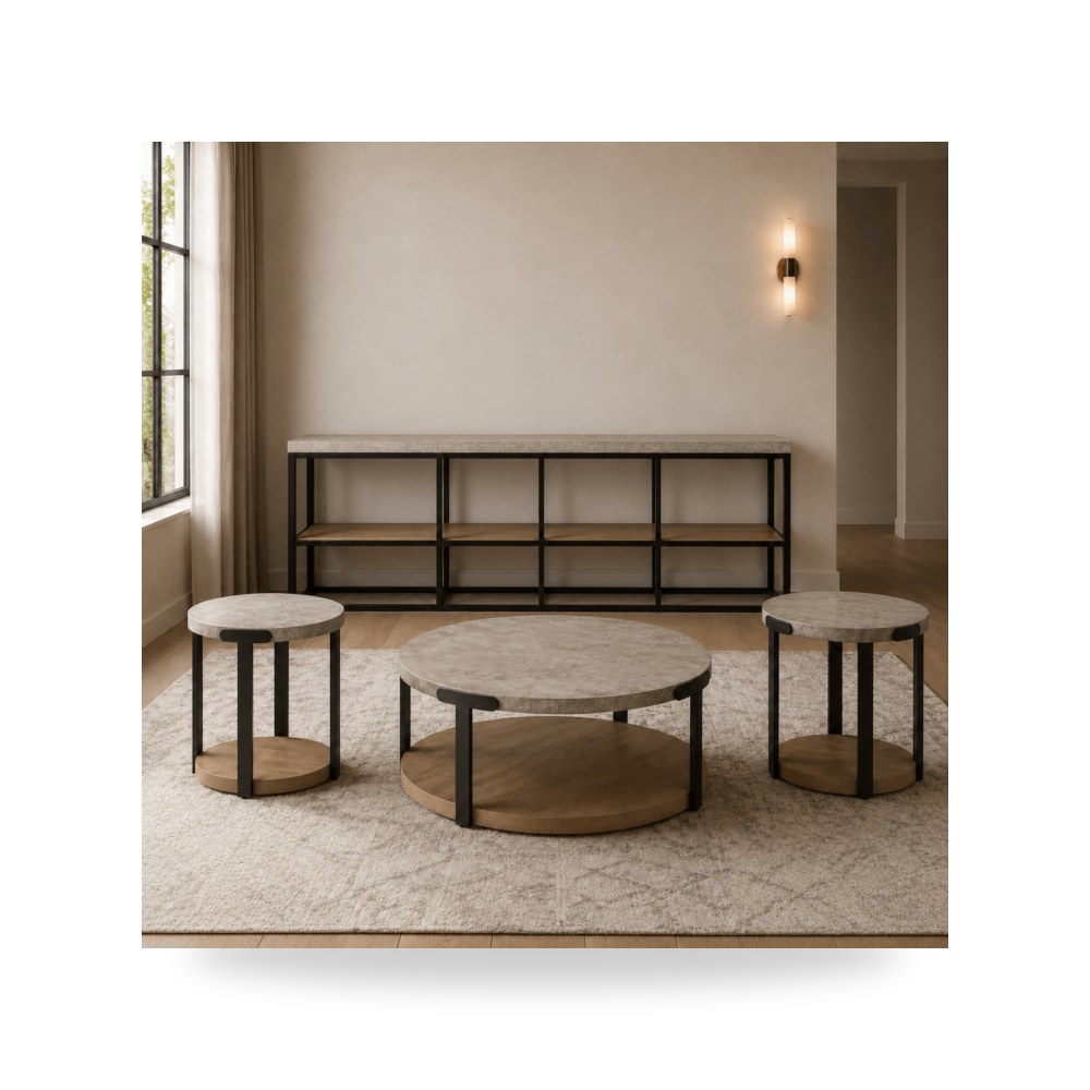 طاولة تلفزيون Darthurst آشلي Ashley Furniture موديل T383-TV-Set