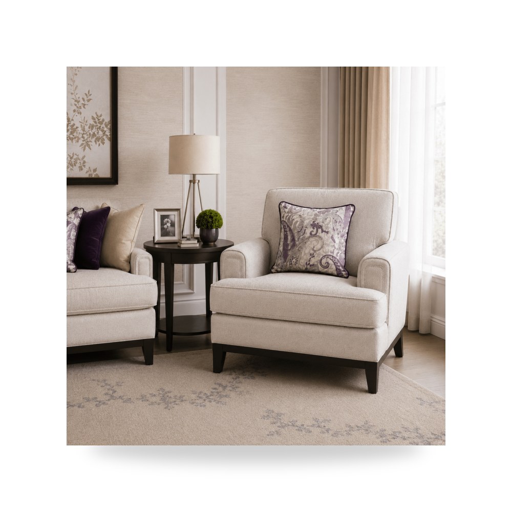 كرسي جلوس بتصميم أنيق - كرسي موديل R2713 000221 - طراز R2713-000221